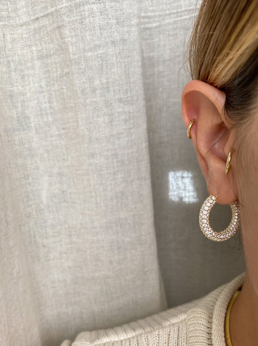 APHRDITE Gold Hoop Earrings Trending