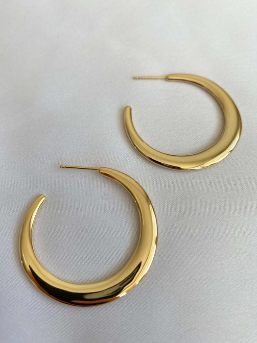 Gold earrings, Guld 