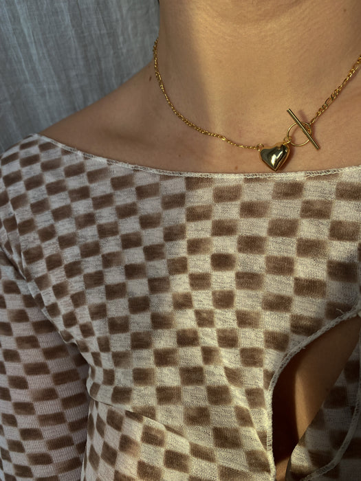 FOREVER NECKLACE (available in silver + gold )
