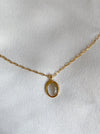gold necklace trending