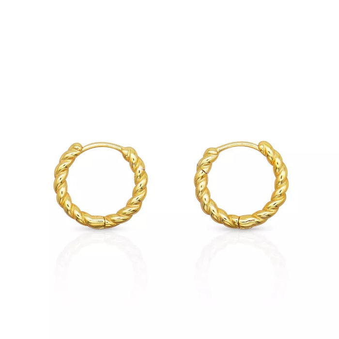 Gold croissant mini Huggies - Main Image