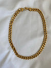 Gold chain minimalistic jewelry