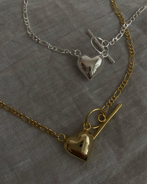 FOREVER NECKLACE (available in silver + gold )